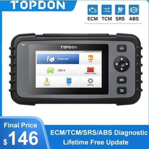 Car diagnostic Tool TOPDON Artidiag500 OBD2 Scanner Auto Code Reader Automotive Tools Engine ABS SRS Airbag Transmission Test