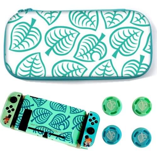 Animal Crossing PU Carry Case Portable Waterproof Protective Cover Storage Bag for Nintend Switch NS Lite Console Game Accessory