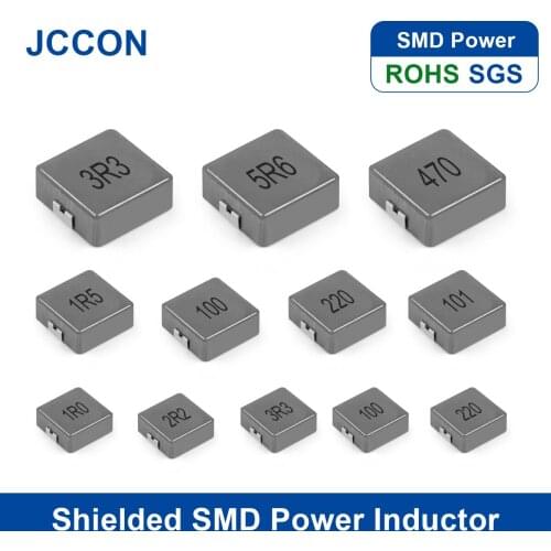 10Pcs Shielded SMD Power Inductor High Power WHC0420 WHC0520 WHC0530 WHC0630 WHC0650 WHC1040 WHC125