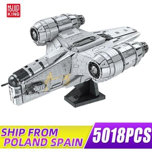 MOULD KING Building Blocks Star Plan The Razor Starship Model sets Assembly Bricks Kids Educational DIY Toys Christmas Gifts