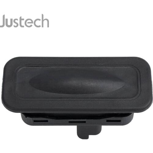 Justech Tailgate switch Button Trunk Black Opener For Renault Laguna III Grandtour Latitude Megane II 8200076256 Release Switch