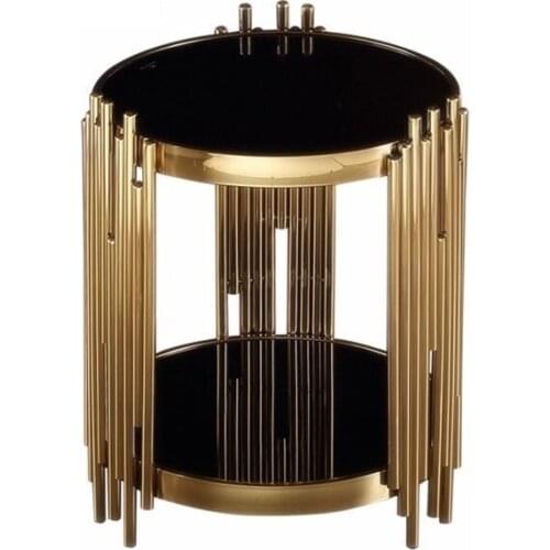 Metal coffee table metal end table