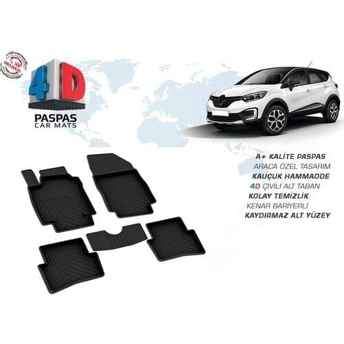 Omsaline Fit For Renault Captur 4D Black (2012-)