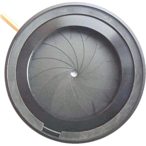 1pc Optical Iris Diaphragm Manual Zoom Iris Aperture Mechanical Iris Diaphragm Microscope Camera Adapter