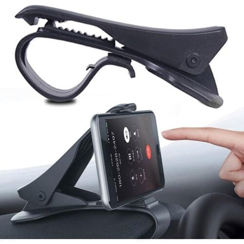 Universal Car Phone Holder GPS Navigation Dashboard Phone Holder for Mobile Phone Clip Fold Holder Mount Stand Bracket Stands