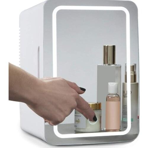 8L mirror cosmetic refrigerator fruit beverage refrigerator gift refrigerator student dormitory refrigerator