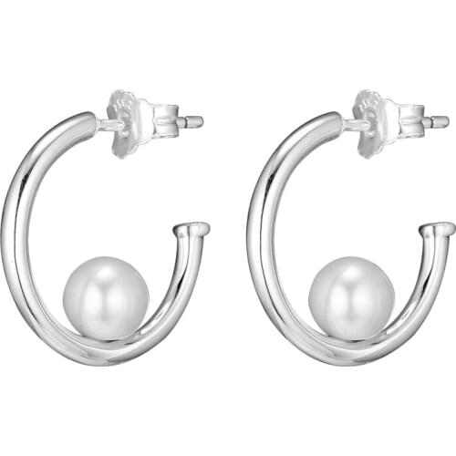 Earrings for women Hearts of Love Hoop Earring Pendientes Kolczyki Aretes de Mujer Brincos 925 Sterling Silver Jewelry Oorbellen