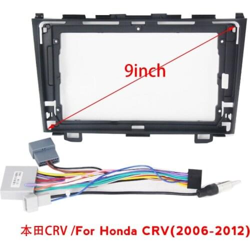 Hard Frame For Honda CRV 2002-2005/ CRV 2006-2012 / CRV 2012-2016 / Jazz City / Vezel XRV Car DVD Radio Fascia Panel Dash Mount