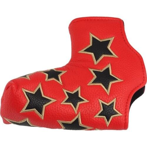 1Pcs Golf Head Covers PU Club Accessories Golf Putter Cover Headcover for Blade Golf Club Head Covers Accessory