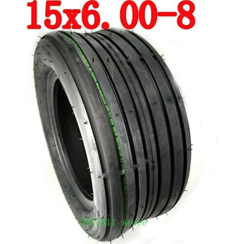 15 Inch Vacuum Tire for Harley Electric Scooter Wheels Front Rear Tires 15x6.00-8 Wheel Motor Tubeless Tyre