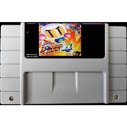 16Bit Games ** Super Bomberman 4 ( USA version English translation!! )