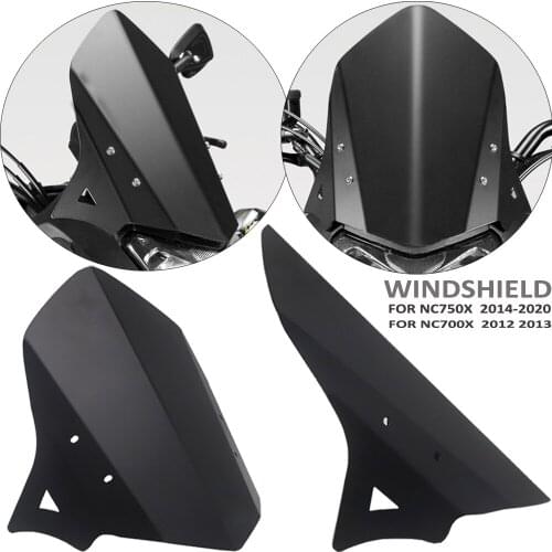 Motorcycle Accessories Windscreen Windshield Wind Shield Screen Protector For Honda NC700X 2012 - 2013 NC750X 2014 - 2020 NC 750