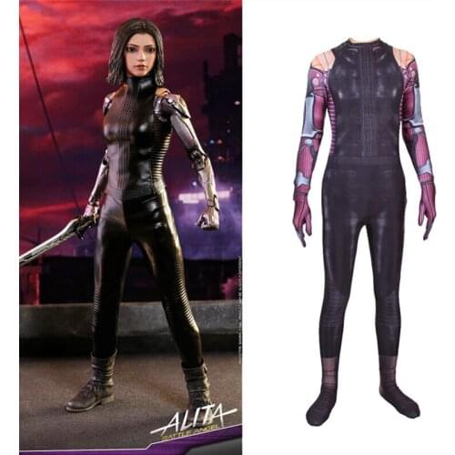 Anime Alita: Battle Angel Alita Jumpsuits Battle Suit Cosplay