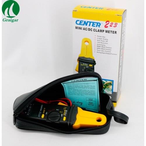 Discount CENTER-223 AC Clamp Meter Mini Clamp Meter Jaw Opening Diameter: 25mm