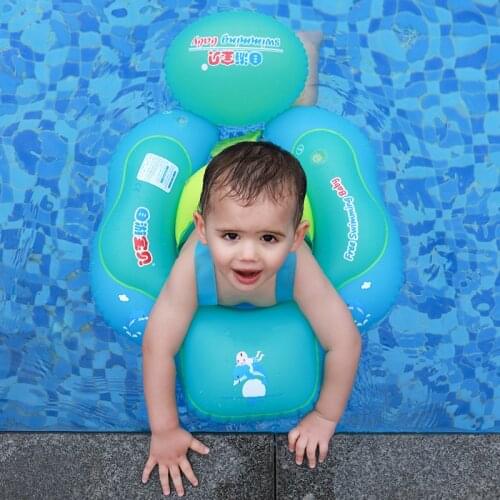 Baby Swim Ring Inflatable Infant Armpit Floating Kids Toddler Swimming Pool School Swim Training Toddler Safety Aquatics Swim
