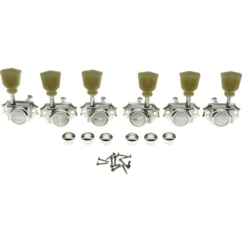 Dopro 3L3R Vintage Style Locking Tuners Guitar Tuning Keys Lock Guitar Machine Heads Fits Les Paul Guitar