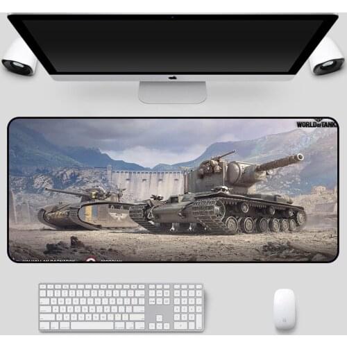 XGZ World Tank Pad Gamer Gaming Mouse Pad XXL Personality Desktop Non-slip Keyboard Mat Computer PC Gaming Accessories Mouse Pad