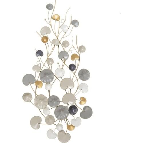 Lysimachia Christinae Vestibule Iron Art Decorate Wall Hanging Modern European Style A Living Room Background Wall Metal Wall