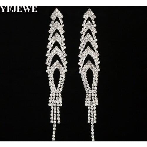 Fashion Earrings Wedding Crystal Type of Womens Exaggerated leaves Women Jewelry Drop Earrings Luxurious Crystal Earrings E472