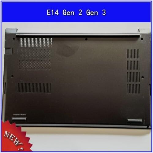 Laptop Bottom Base Cover Lower Cover for Lenovo Thinkpad E14 Gen 2 Gen 3 D Shell