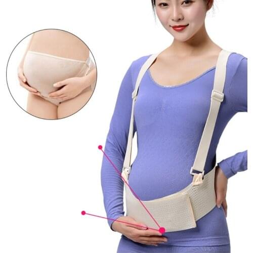 Pregnant Women Belts Maternity Belly Belt Waist Care Abdomen Support Belly Band Back Brace Protector pregnant maternity clothes