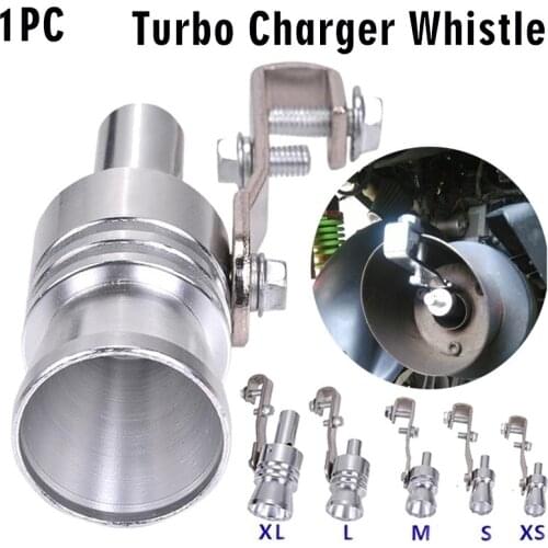 S/M/L/XL Universal Exhaust Car Fake Turbo Whistle Pipe Automobiles Sound Muffler Blow Off Valve Motorbike Simulator Whistler