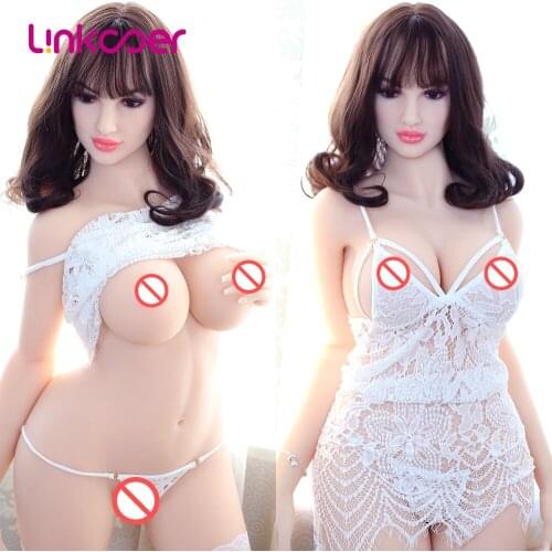 Linkooer 160cm Sex Dolls Lifelike TPE Big Boobs Fat Ass Vagina Oral Silicone Adult Toys Love Doll for Men
