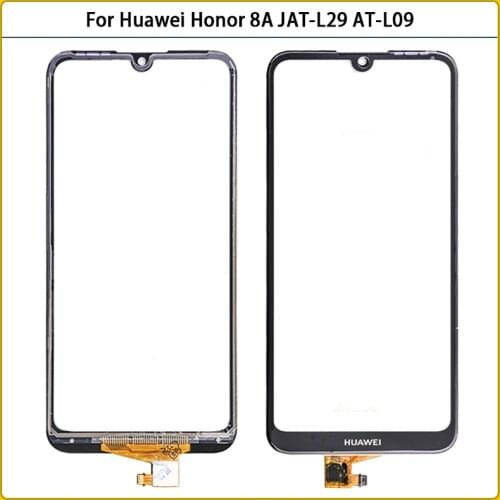 10PCS 6.09'' Touchscreen For Huawei Honor 8A JAT-L29 AT-L09 JAT-AL00 JAT-TL0 Touch Screen Panel Digitizer Sensor Glass Replace