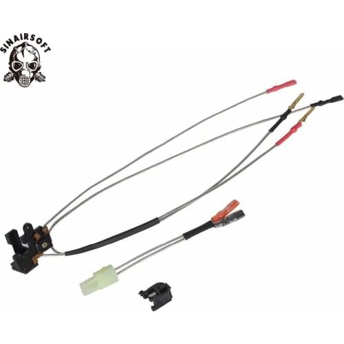 SINAIRSOFT ELEMENT PW0203 PW0204 LARGE CAPACITY SWITCH ASSEMBLY Suitable for Ver.2 Gearbox Front wiring Rear Wiring Airsoft AEG