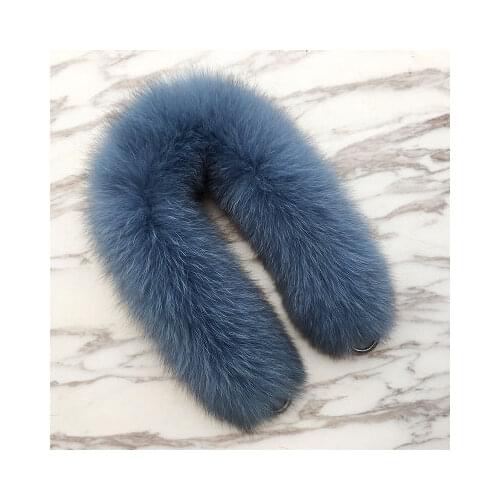 55cm Replacement Bag Strap Genuine Real Fox Fur Handbag Shoulder Straps Handle For Women Purse Belts Winter Accessories R25