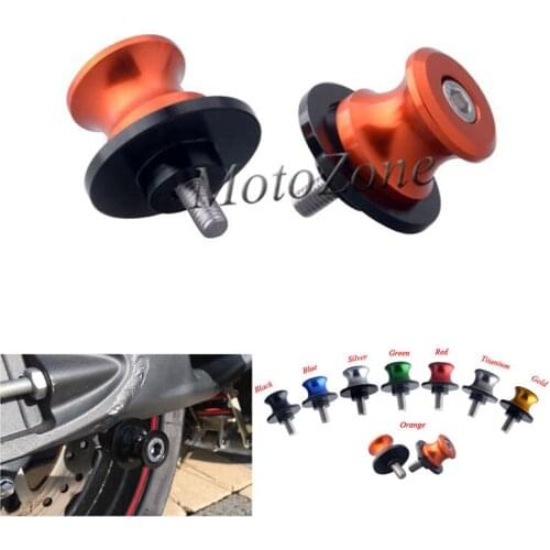 Universal 8mm Motorcycle Accessories Swingarm Spools Slider Stands Screws For HONDA CBR600RR CBR600 RR CBR 600 1000 RR