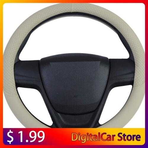 All Seasons Car Steering Wheel Cover Parts Rubber Steering Wheel Protective Cover Automobile Accessories