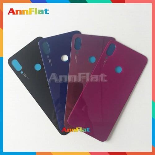 High Quality For Xiaomi Redmi Note 7 / Note 7 Pro Back Housing Battery Cover Door Rear Cover Glass with Adhesive Replacement