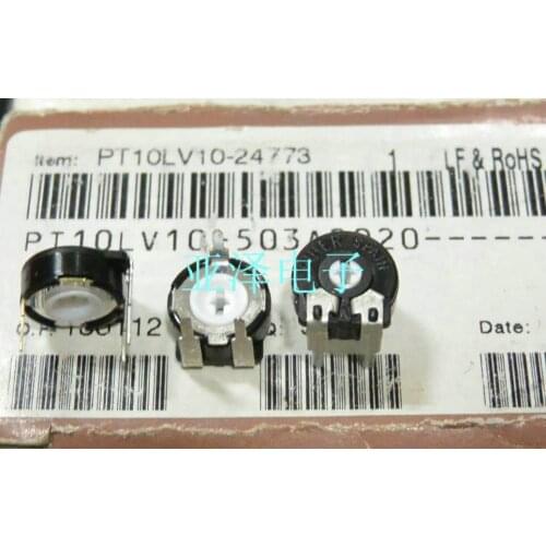 [YK] 100% imported Original potentiometer PT10-50K PT10 50K horizontal arrow hole switch