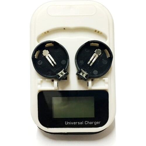 4.2V LCD EU Plug Button Battery Charger Recharging for LIR2016/LIR2025/LIR2032/ML2016/ML2025/ML2032 Indicator intelligent 2-Slot