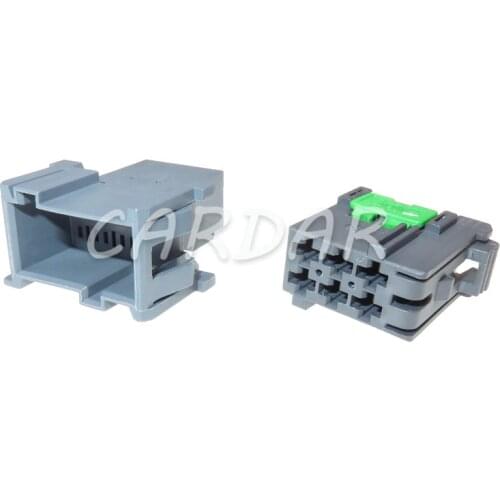 1 Set 6 Pin 1-965641-3 1-965640-3 Auto Audio Socket BCM Computer Amplifier Plug Connector For Benz BMW Porsche