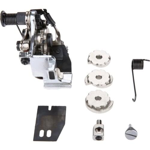 1Set Metal Ruffler Presser Attachment Foot Industrial Sewing Machine Spare Part A900 (G900) 4 and 8 Stitch Cams