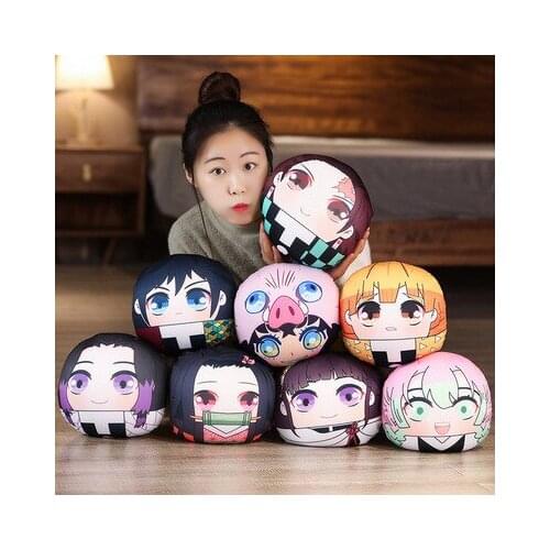 IVYYE Kimetsu no Yaiba Anime Pillow Decoration Cushion Home Throw Pillows Office Sleep Child Gifts