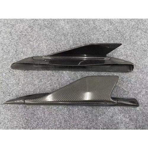 Carbon Fiber Side Skirts Splitters Cupwings Winglets For Ferrari 488 Capristo Canards Apron