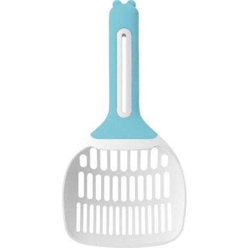 Large Cat Litter Shovel Cat Litter Sieve PP Plastic Material Durable Cat Litter Scooper Rapid Filtration Smooth Shovel