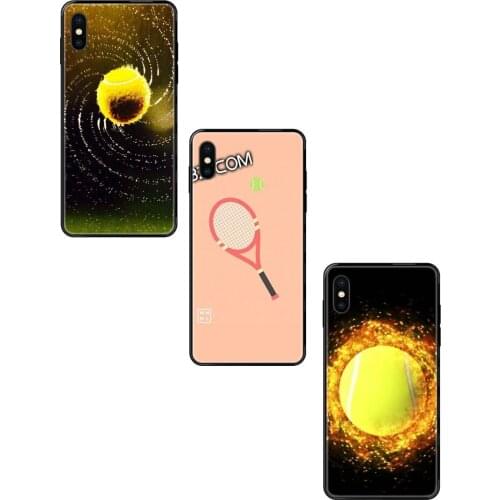 For Redmi Note 4 5 5A 6 7 8 8T 9 9S Pro Max Ball Tennis Tpu Black Soft Shell Phone Case Great