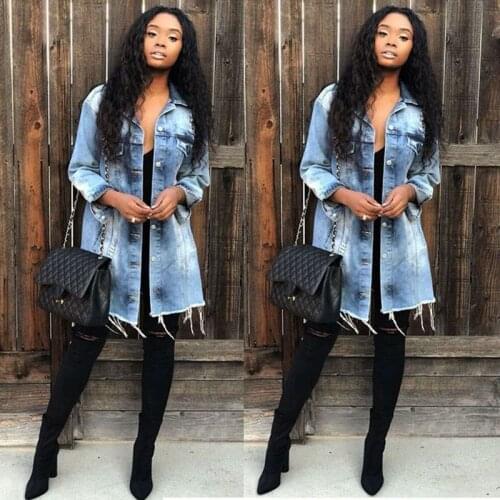 Fnoce Womens Denim Jackets