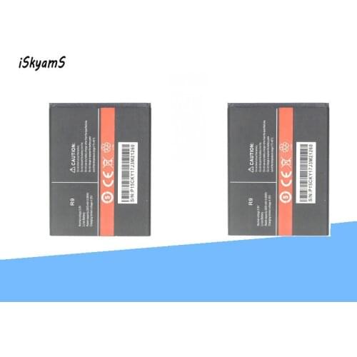 ISkyams 2x 2600mAh High Quality Li-ion Replacement Battery for cubot P12 GT88 R9 magic T9 with tracking number battery