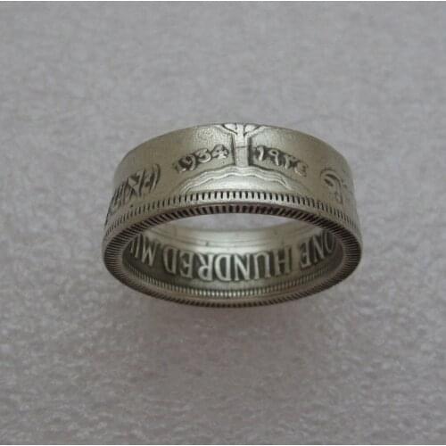 1934 Israel Palestine Coin Ring Handmade ring US Sizes 7-13