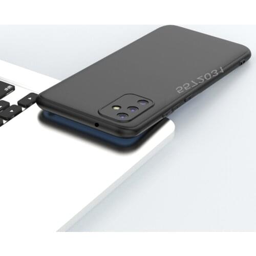 For Samsung A82 Case Matte Slim Soft Silicone Cover For Galaxy Quantum2 телефонный чехол