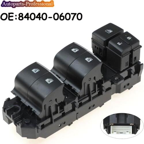 Power Window Master Switch LED Left Backlight For Toyota RAV4 RAV 4 2019 2020 8404006070 84040-06070 84040-33170 84040-10020