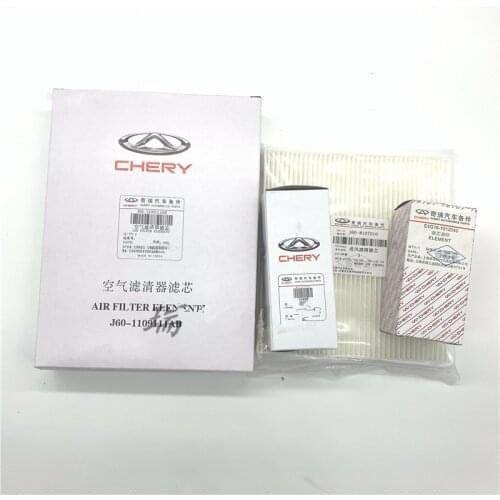 Filter Sets For Chery Arrizo 5 Air Filter&Oil Filter&Carbin Filter&Fuel Filter J60-1109111AB/E4G16-1012040/S11-1117110