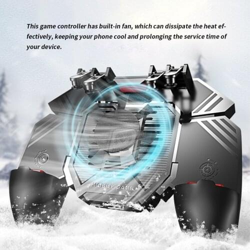 Pubg Game Gamepad AK77 For Mobile Phone Shooter Trigger Fire Button Game Controller Joystick Metal Trigger