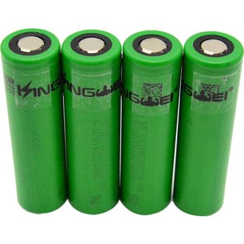 RU KingWei VTC4 2100mAh 3.7v 18650 Rechargeable Li ion Battery For Flashlight Power Batteries