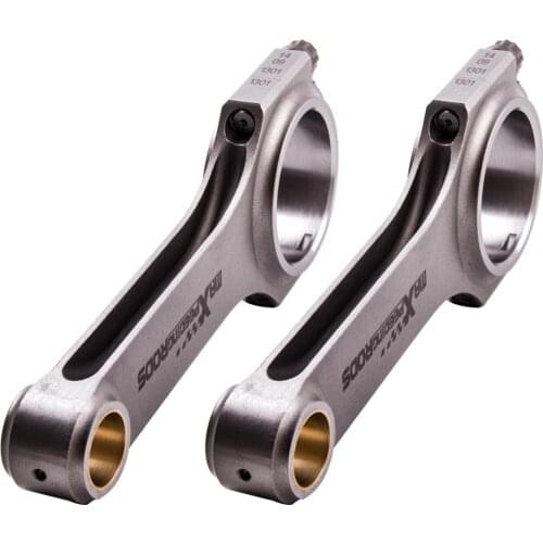 4340 H Beam Racing Connecting Rod for Fiat 500 Old Model 124mm Bielle Conrods TüV Certification ARP 2000 Bolts